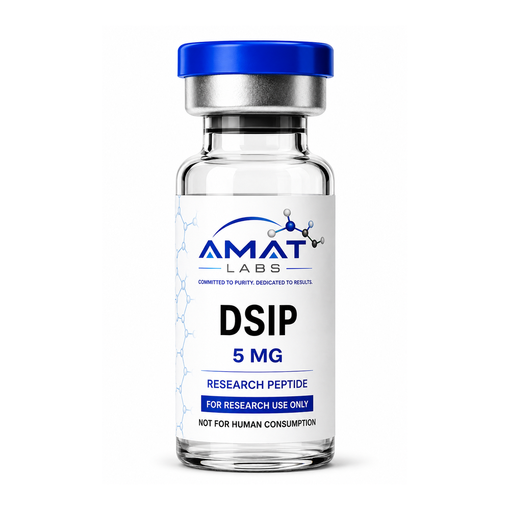 DSIP research vial, 5 MG Lyophilized Vial
